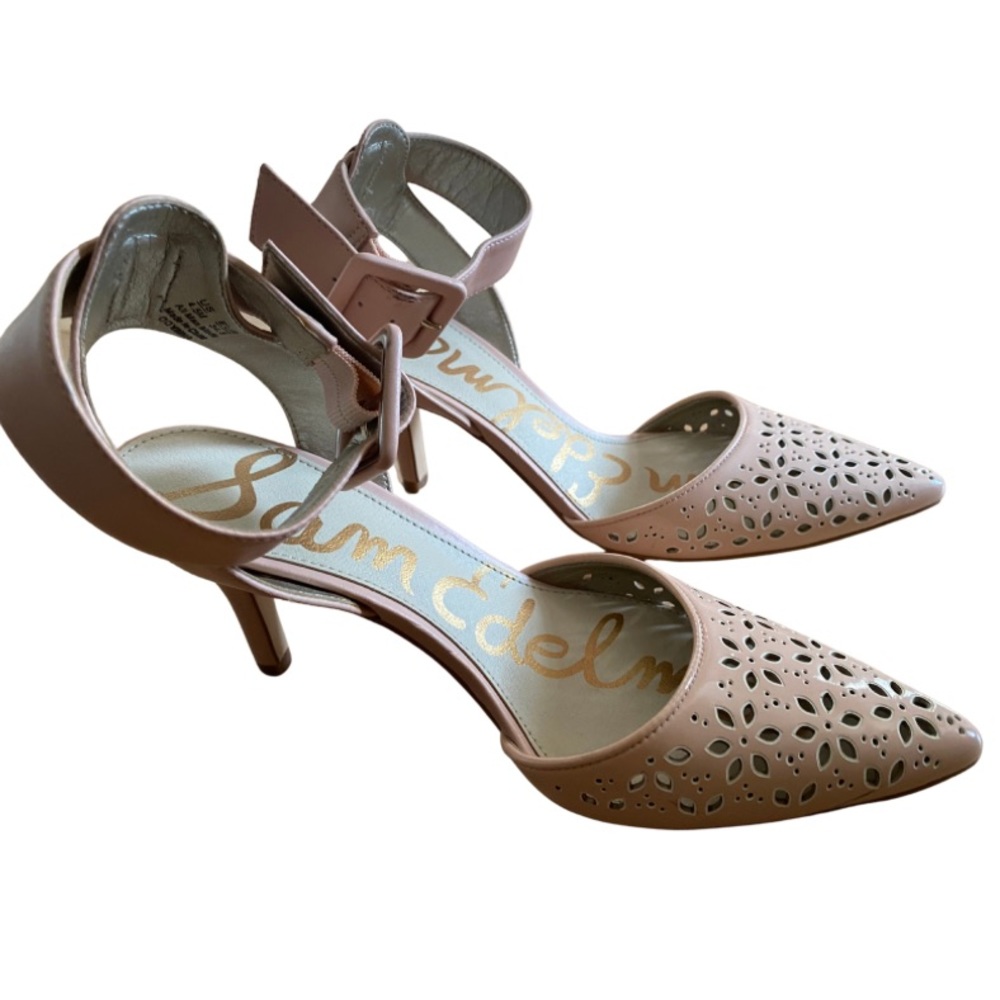 Sam Edelman pink sandal heels